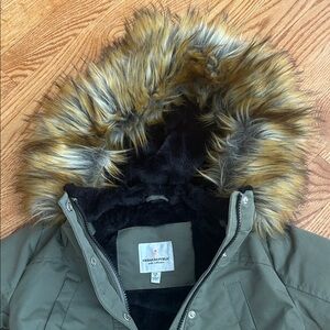 Urban Republic Olive Jacket with Black Lining